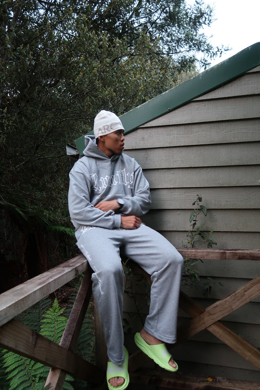 Grey Track Pants