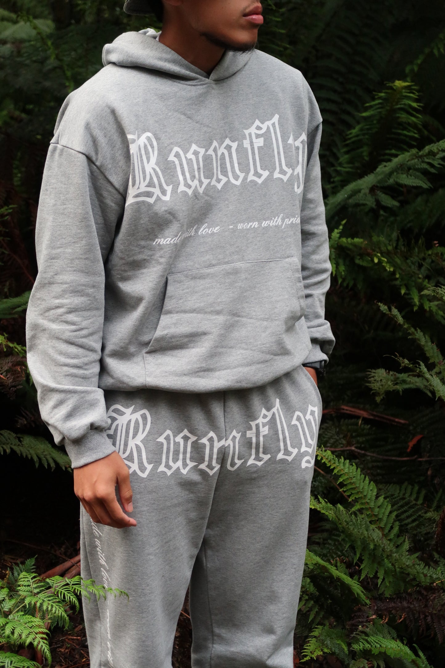 Grey Track Pants
