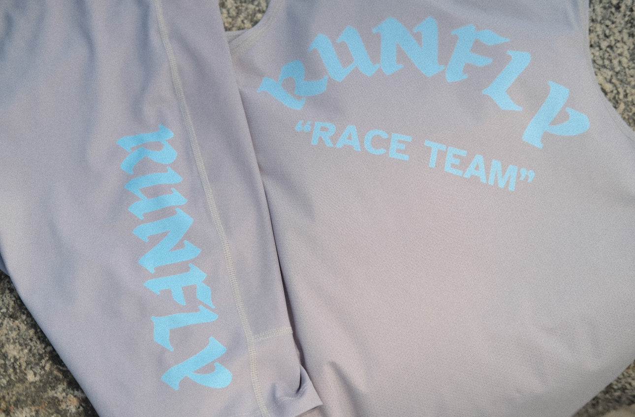 Grey Race Singlet